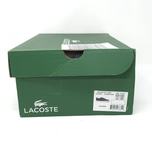 Lacoste Bayliss 119 1 U Navy Sneakers 11.5M